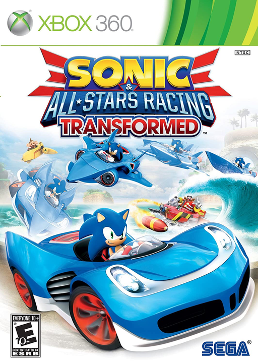 Sonic All-Stars Racing Transformed - Xbox 360 - in Case Video Games Microsoft   