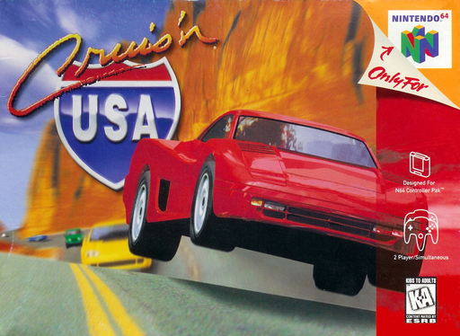Cruisin’ USA - N64 - Loose Video Games Nintendo   