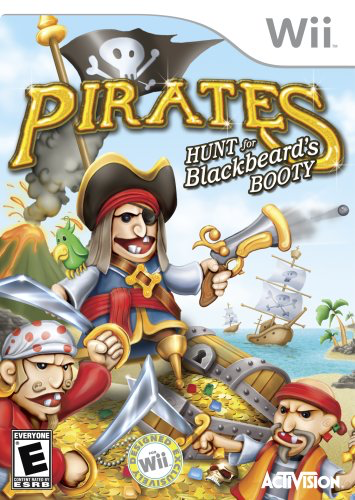 Pirates - Hunt For Blackbeard's Booty - Wii - Complete Video Games Heroic Goods and Games   