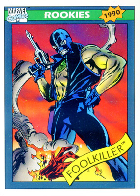 Marvel Universe 1990 - 087 - Foolkiller Vintage Trading Card Singles Impel