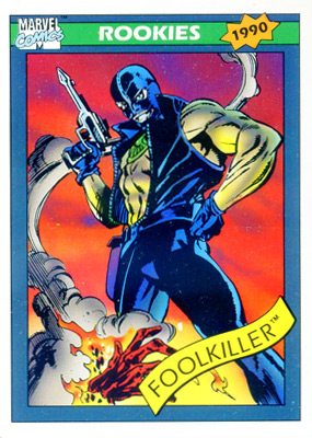 Marvel Universe 1990 - 087 - Foolkiller Vintage Trading Card Singles Impel   