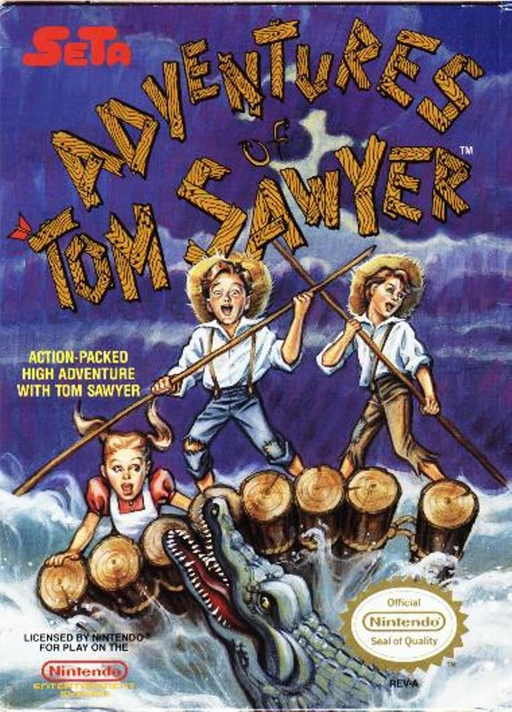 Adventures of Tom Sawyer - NES - Loose Video Games Nintendo   