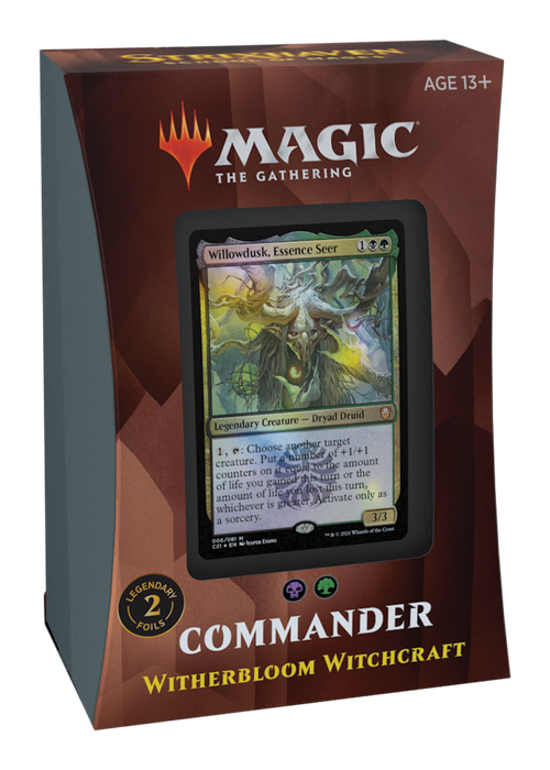 Magic the Gathering CCG: Strixhaven - School of Mages Commander 2021 Deck - Witherbloom Witchcraft CCG WIZARDS OF THE COAST, INC   