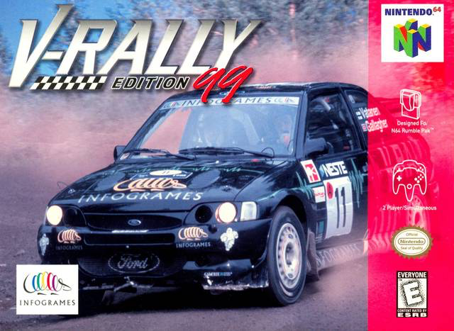 V-Rally Edition 1999 - N64 - Loose Video Games Nintendo   