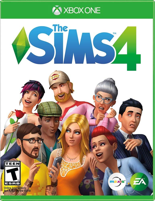 Sims 4 - Xbox One - in Case Video Games Microsoft   