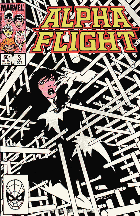 Alpha Flight, Vol. 1 - #003A Comics Marvel   