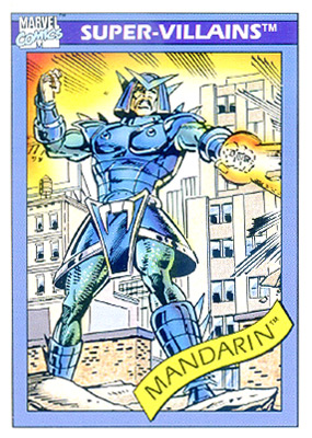 Marvel Universe 1990 - 076 - Mandarin Vintage Trading Card Singles Impel