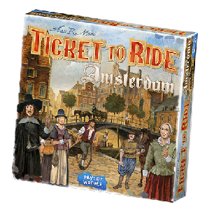 Ticket to Ride: Amsterdam Board Games ASMODEE NORTH AMERICA   
