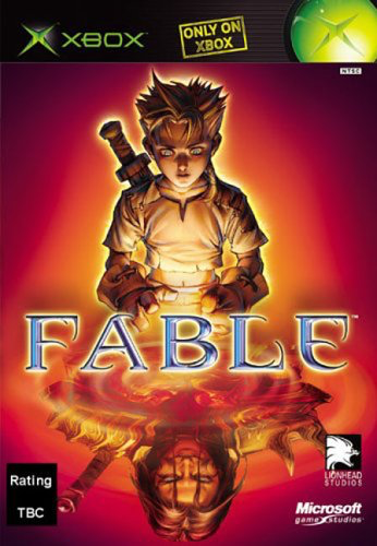 Fable - Xbox - in Case Video Games Microsoft   