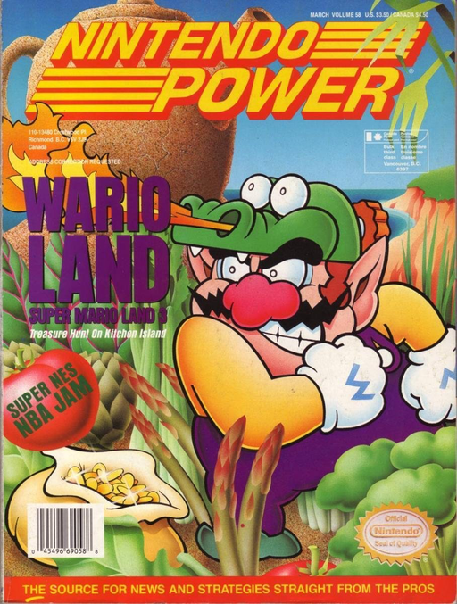 Nintendo Power - Issue 058 - Wario Land Odd Ends Nintendo   