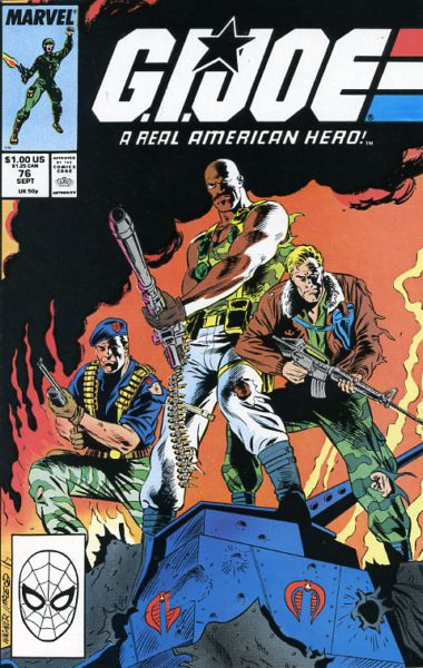 G.I. Joe: A Real American Hero (Marvel) #076 Comics Marvel   