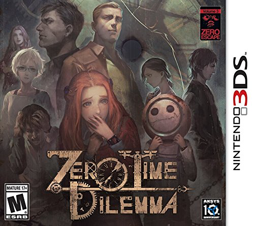 Zero Time Dilemma - 3DS - in Case Video Games Nintendo   