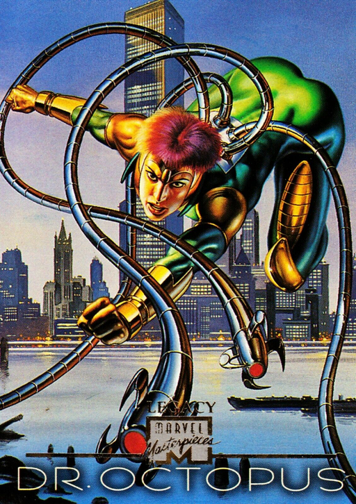 Marvel Masterpieces 1996 - 66 - Dr. Octopus Vintage Trading Card Singles Heroic Goods and Games