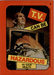 Fright Flicks 1988 - Sticker - 01 - Nightmare on Elm Street - TV Can Be Hazardous to Your Health Vintage Trading Card Singles Topps