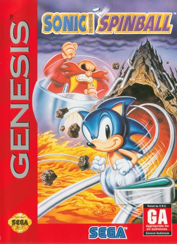 Sonic Spinball - Genesis - Loose Video Games Sega   