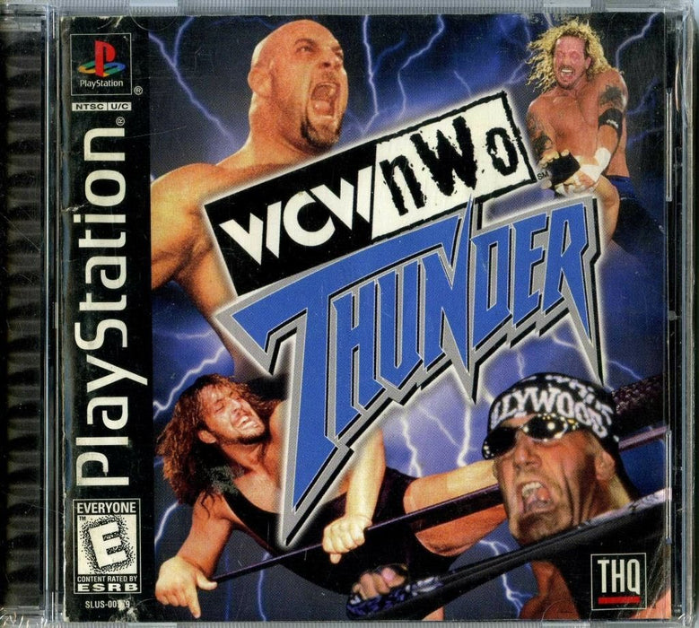 WCW/NWO Thunder - Playstation 1 - Complete Video Games Sony   