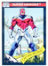 Marvel Universe 1990 - 040 - Captain Britain Vintage Trading Card Singles Impel   