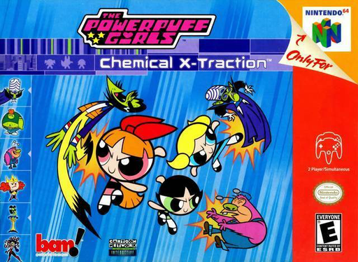 Powerpuff Girls - Chemical X-Traction - N64 - Loose Video Games Nintendo   