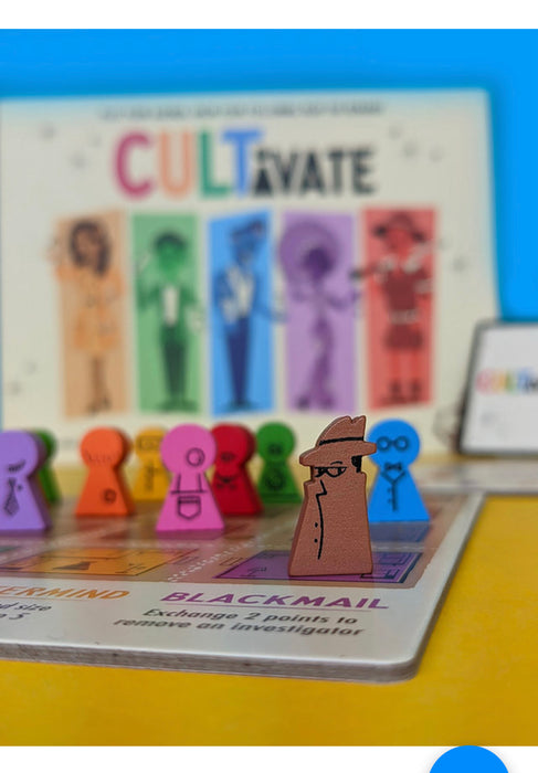 CULTivate Board Games Pops and Bejou   