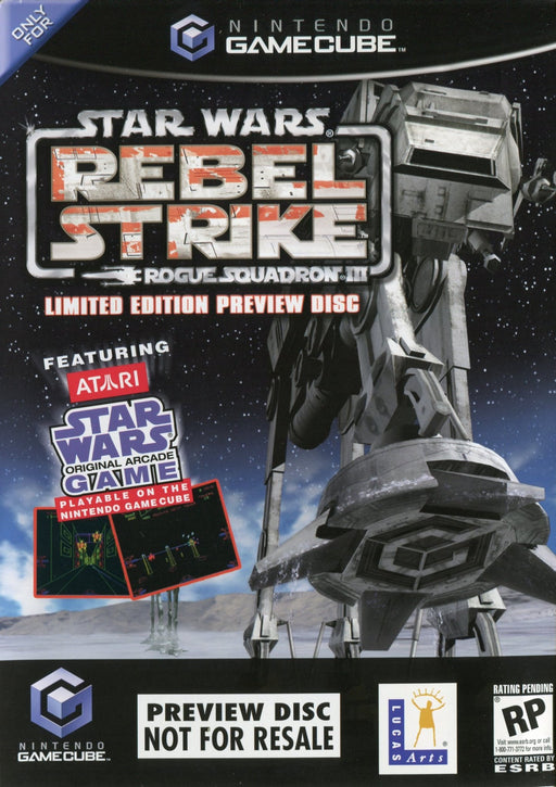 Star Wars - Rebel Strike Preview Disc - Gamecube - Complete Video Games Nintendo   