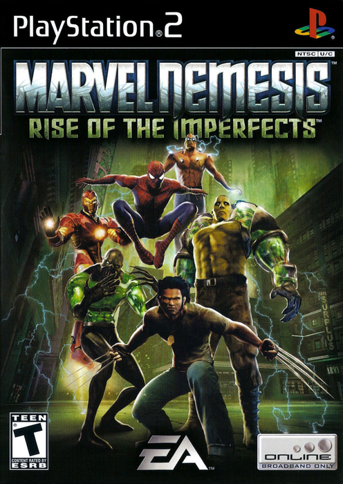 Marvel Nemesis - Rise of the Imperfects - Playstation 2 - Complete Video Games Sony   
