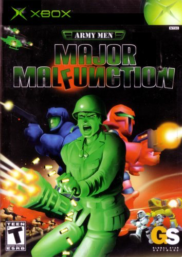 Army Men - Major Malfunction - Xbox - in Case Video Games Microsoft   