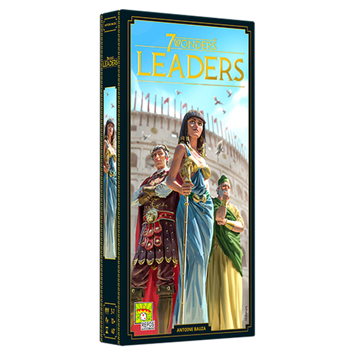 7 Wonders - Leaders Expansion - 2nd Edition Board Games ASMODEE NORTH AMERICA   