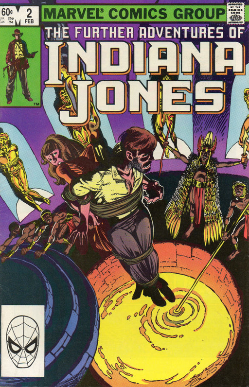 Further Adventures of Indiana Jones #2 Comics Marvel   