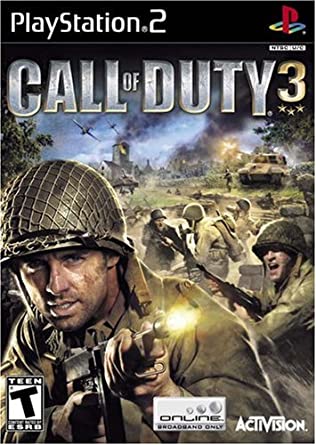 Call of Duty 3 - Playstation 2 - Complete Video Games Sony   