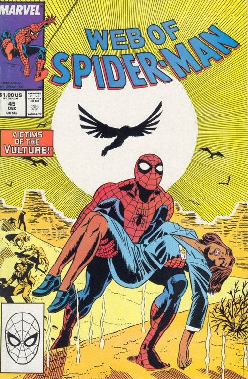 Web of Spider-Man, Vol. 1 #045 Comics Marvel   