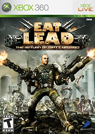 Eat Lead - Xbox 360 - in Case Video Games Microsoft   