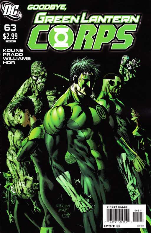 Green Lantern Corps, Vol. 1 #63A Comics DC   