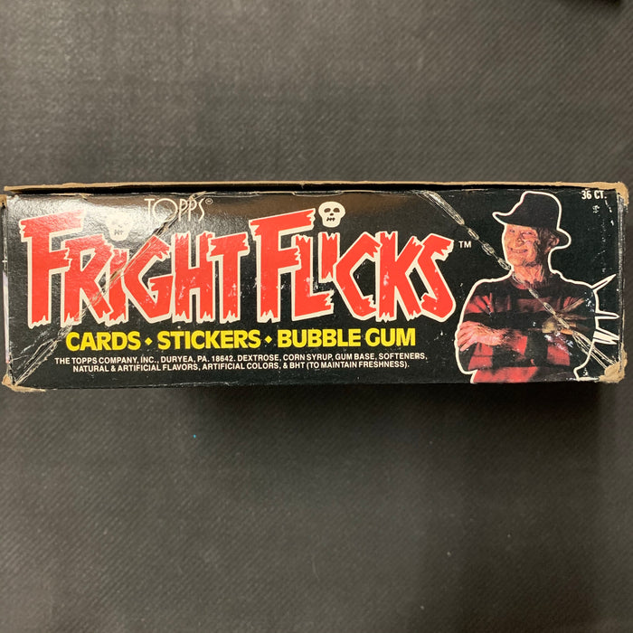Fright Flicks 1988 - Empty Display Box Vintage Trading Card Singles Topps   