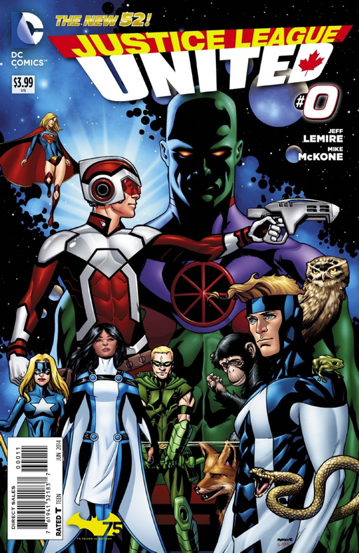 Justice League United #0A Comics DC   