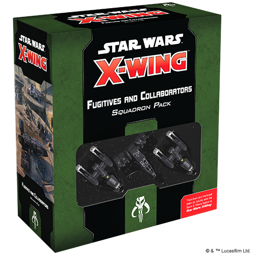 Star Wars X-Wing 2nd Edition: Fugitives and Collaborators Squadron Pack Board Games ASMODEE NORTH AMERICA   