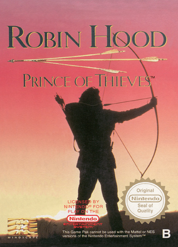 Robin Hood Prince of Thieves - NES - Loose Video Games Nintendo   