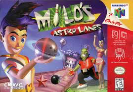Milo’s Astro Lanes - N64 - Loose Video Games Nintendo   