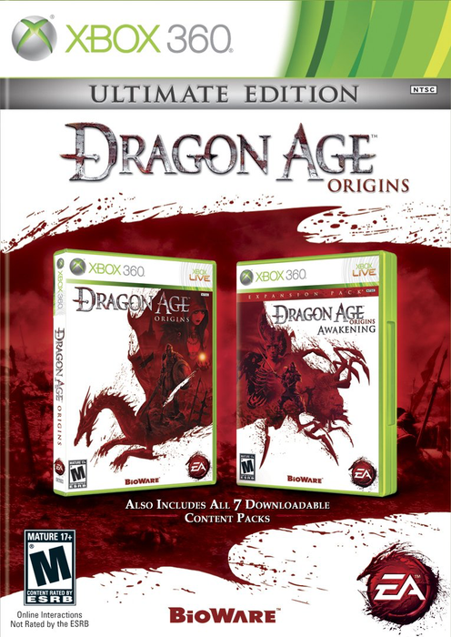 Dragon Age Origins Ultimate Edition - Xbox 360 - in Case Video Games Microsoft   