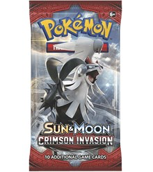 Pokemon TCG: Sun & Moon - Crimson Invasion Booster Pack CCG POKEMON COMPANY INTERNATIONAL   