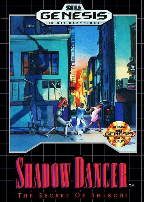 Shadow Dancer - The Secret of Shinobi - Genesis - in Box Video Games Sega   
