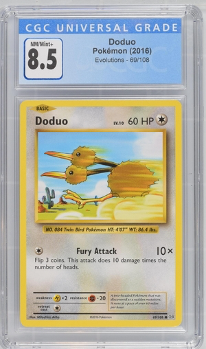 Pokemon - Doduo - Evolutions 2016