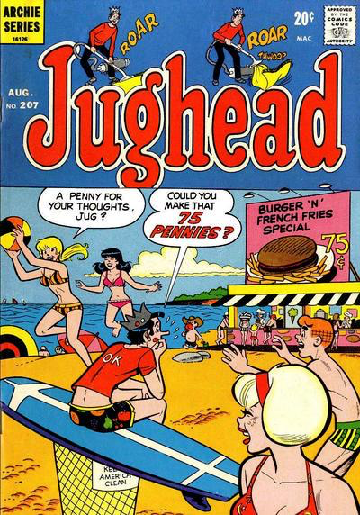 Jughead, Vol. 1 #207 Comics Archie   