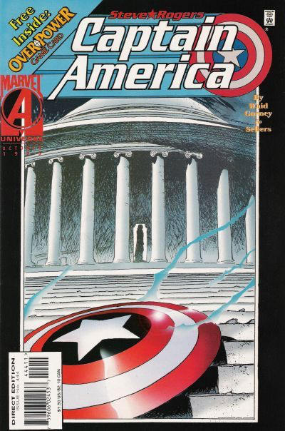 Captain America, Vol. 1 #444B Comics Marvel   