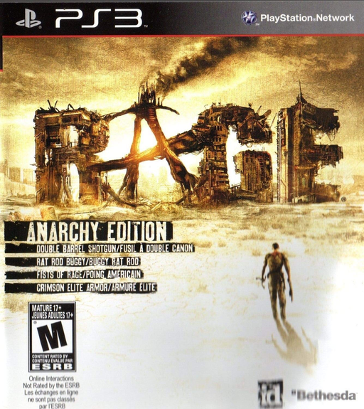 Rage Anarchy Edition - Playstation 3 - Complete Video Games Sony   