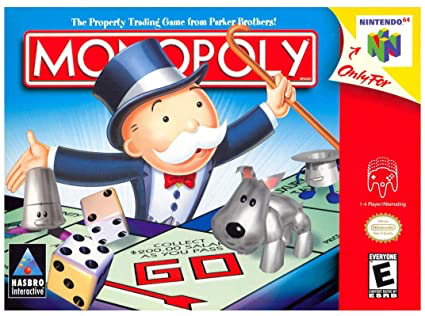 Monopoly - N64 - Loose Video Games Nintendo   
