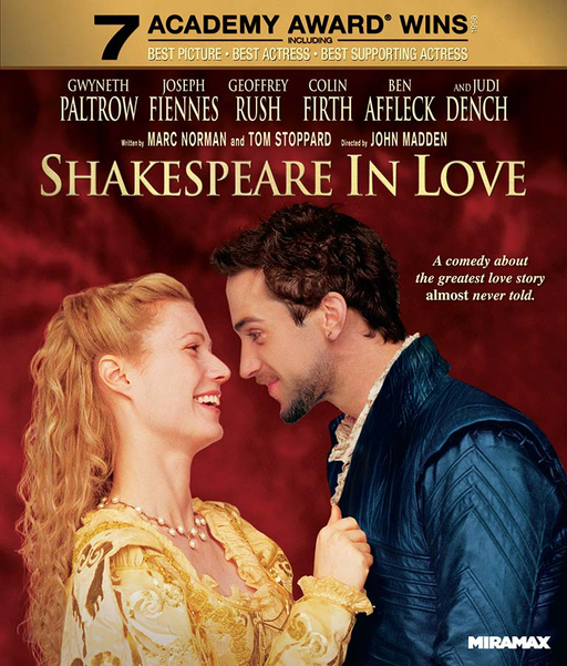 Shakespeare in Love - Blu-Ray Media Heroic Goods and Games   