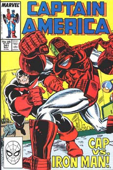 Captain America, Vol. 1 #341 Comics Marvel   