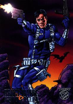 Marvel DC Amalgam 1996 - 06 - Bruce Wayne: Agent of S.H.I.E.L.D. Vintage Trading Card Singles Skybox   