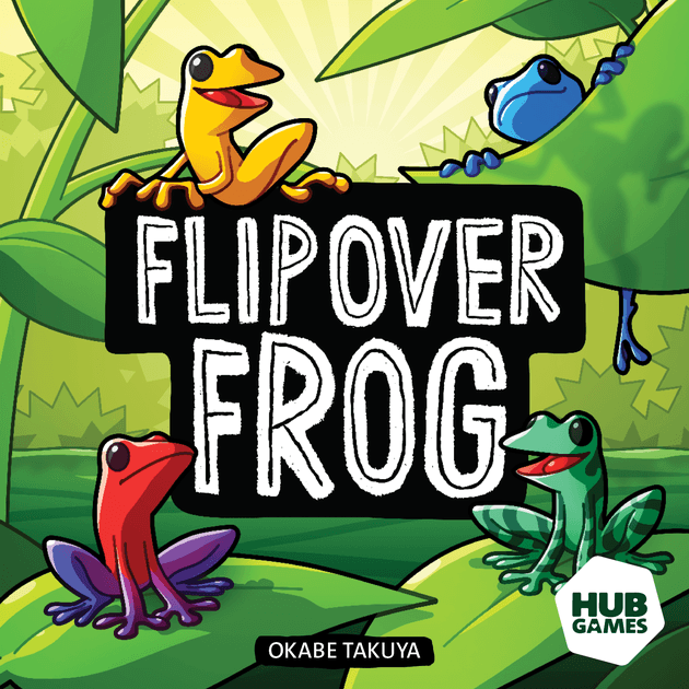 Flip Over Frog Board Games ASMODEE NORTH AMERICA   