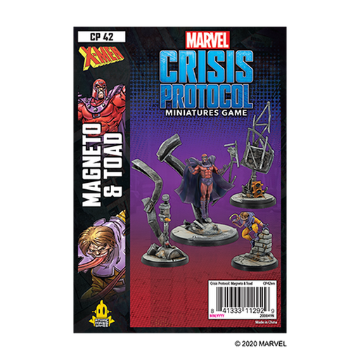 Marvel: Crisis Protocol - Magneto & Toad Character Pack Board Games ASMODEE NORTH AMERICA   